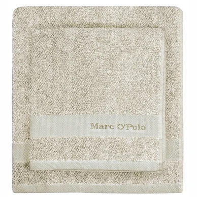 Serviette de Douche Marc O‘Polo Melange Beige White Meilleur Prix
