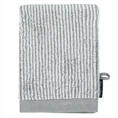 Certifié Gant de Toilette Marc O‘Polo Timeless Tone Stripe Grey White