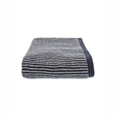 Serviette de Toilette Marc O‘Polo Timeless Tone Stripe Marine Light Silver Marque