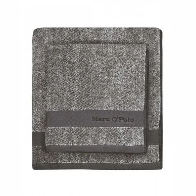 Pas Cher Serviette de Bain Marc O‘Polo Melange Anthracite Silver
