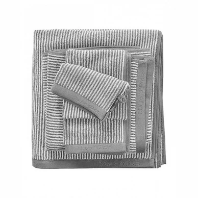 Prix Bas Serviette de Bain Marc O‘Polo Timeless Tone Stripe Grey White