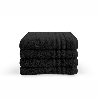 Serviette de Toilette Byrklund Bath Basics Black Cotton (50 x 100 cm) Remise