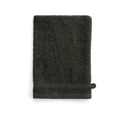 Gant de Toilette Byrklund Bath Basics Anthracite Coton (Lot de 4) Nouvel Arrivage