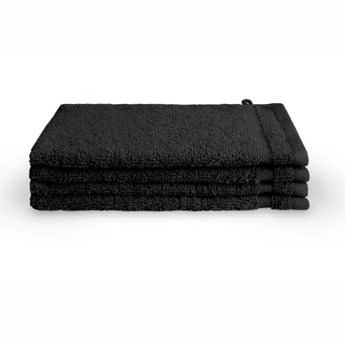 Gant de Toilette Byrklund Bath Basics Black Cotton (Lot de 4) Acheter En Ligne