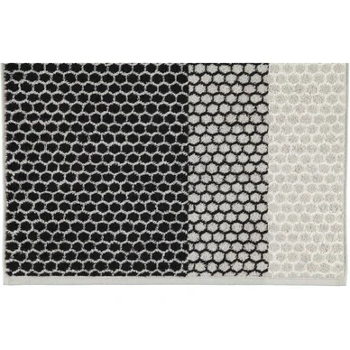 Achetez Aujourd'hui Serviette de Toilette Cawö Loft Stripes Black Platinum (Lot 3)