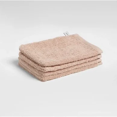 Quantité Limitée Gant de Toilette Yumeko Dusty Rose (Lot de 4)