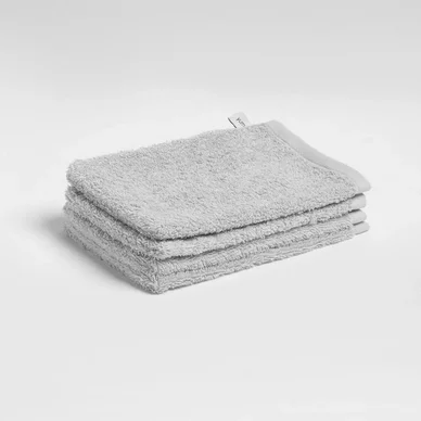 Gant de Toilette Yumeko Misty Grey (Lot de 4) Vente Flash
