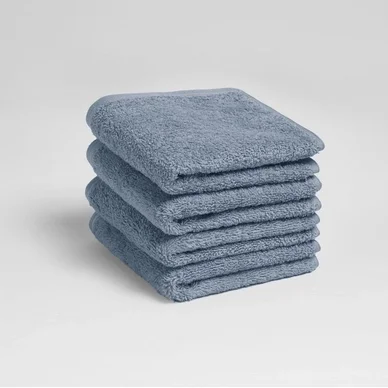 Solde Serviette Invité Yumeko Faded Blue (Lot de 4)