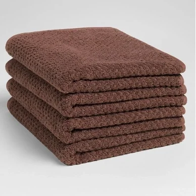 Remise Serviette de Toilette Yumeko Mud Rose (Lot de 4)