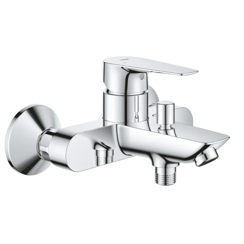 Offre Du Jour BauEdge Mitigeur Monocommande Bain/Douche, Chrome (23914001)