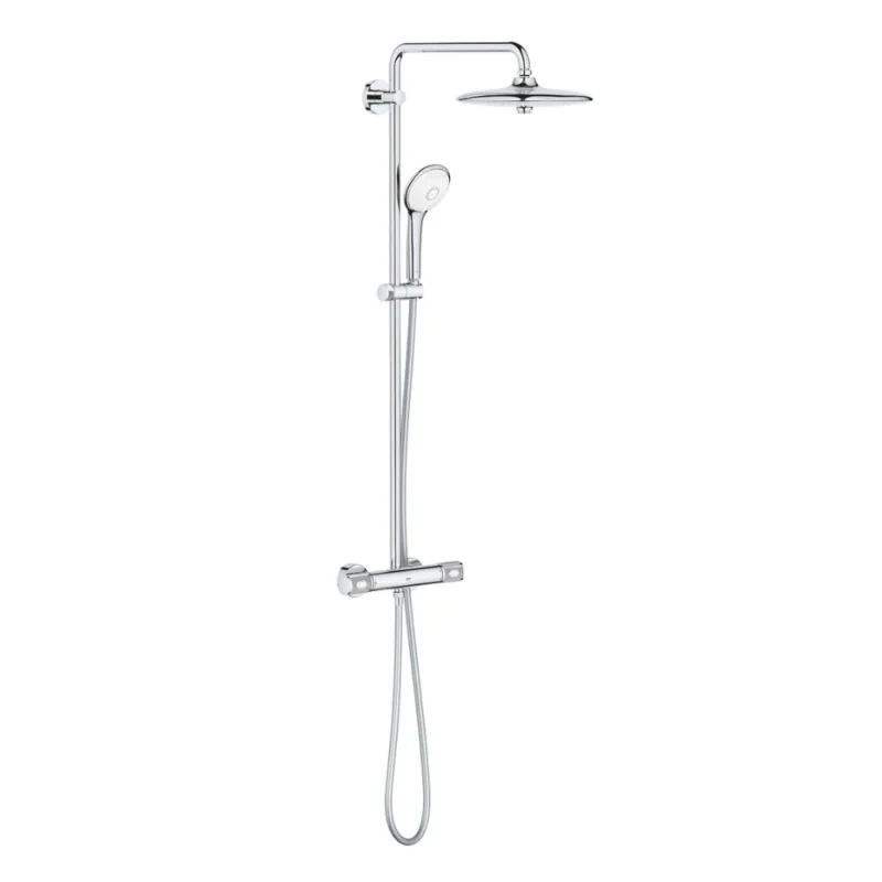 Euphoria System 260 Colonne de Douche avec Mitigeur Thermostatique, Chrome (27615002) Promotion Saisonnière