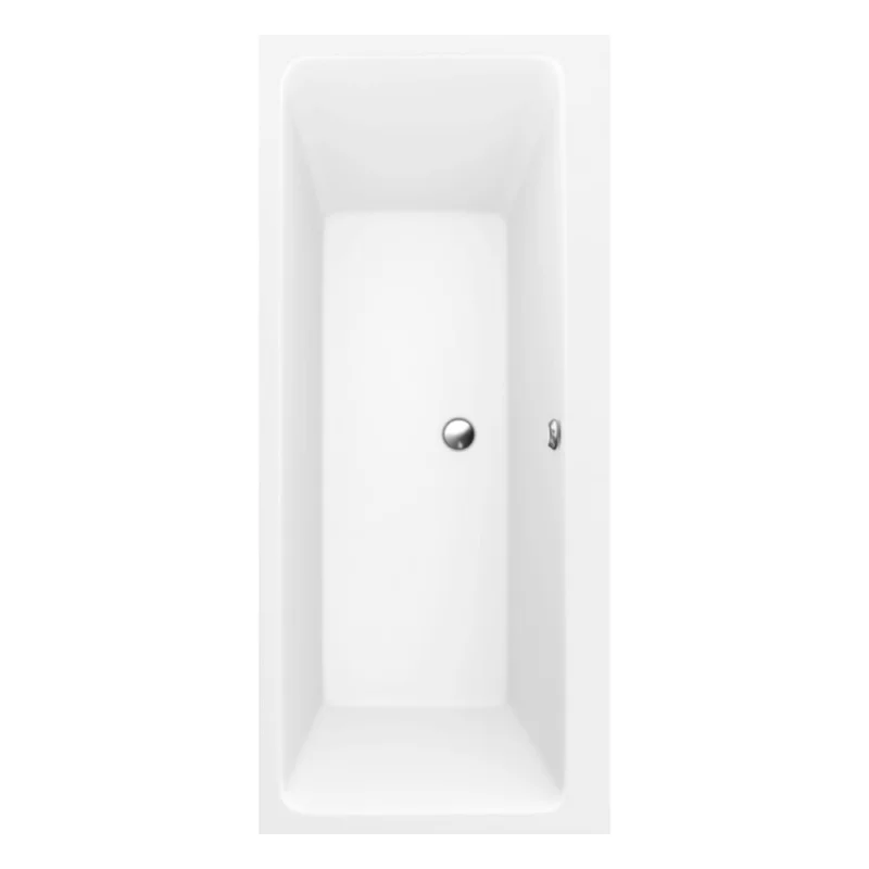 Subway 170x75 cm Baignoire rectangulaire Subway, sans pieds, blanc (UBA170SUB2V-01) Offre Spéciale
