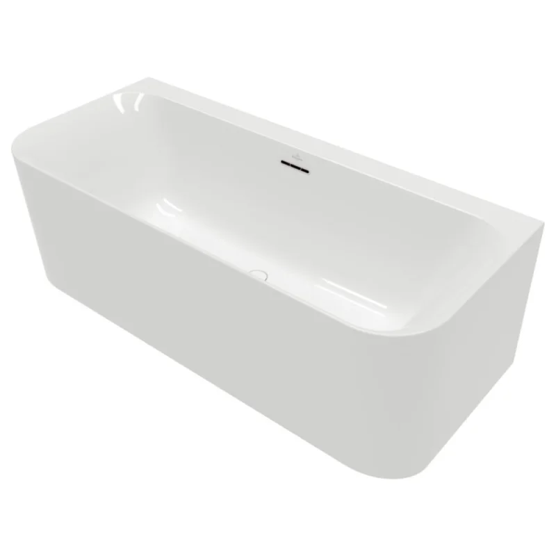 Remise SQUARE Loop & Friends 180x80 cm Baignoire murale, sans pieds, blanc (UBA180LSF9CS00V-01)