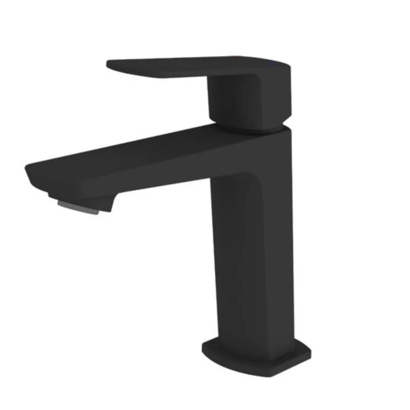 Top Vente Mitigeur lavabo Feel, sans tirette, noir mat, (SATBSFEEL271C)