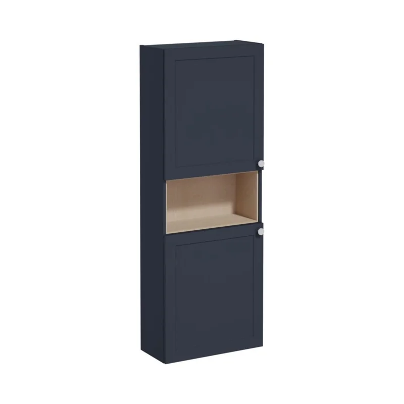 Meuble de salle de bain bas Vitra Root 55x155x25 cm bleu mat (ROOTCN55TM) Offre Limitée