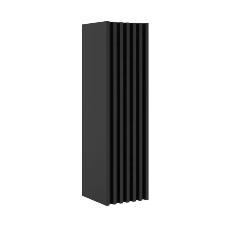 Meuble de salle de bain haut SAT Delano 34x125x36 cm noir (DELANOV35CD) Prix Bas
