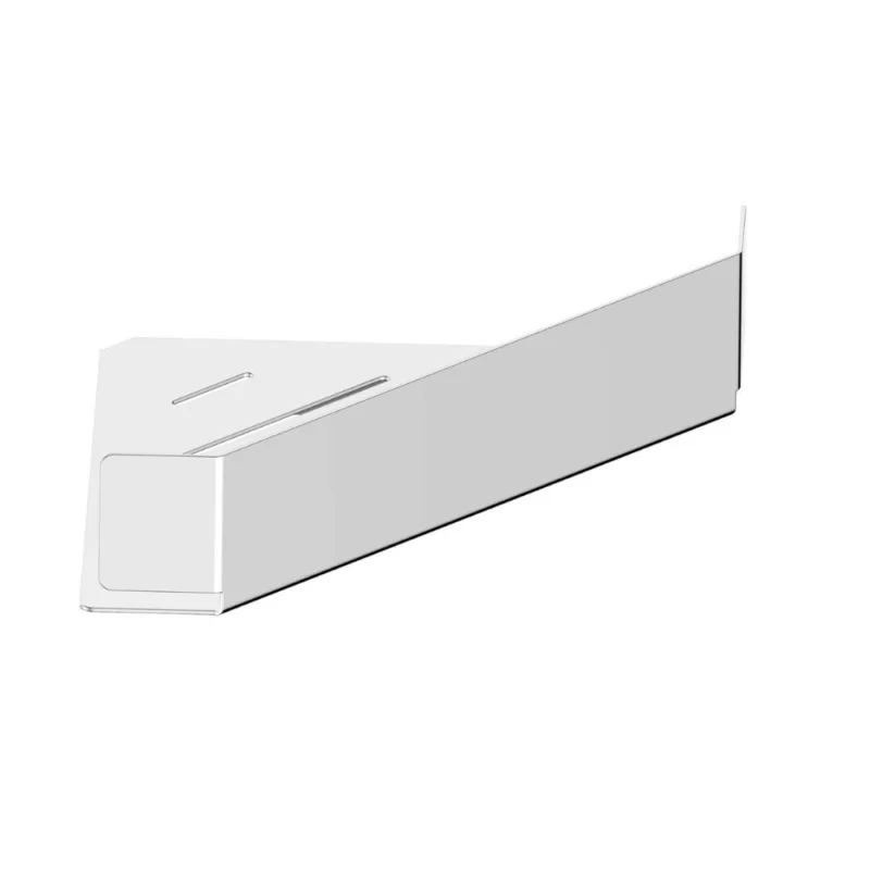 Pas Cher Etagère de salle de bain 29,2x17,2x8,2 cm, inox (SATDPOLROH29NRZ)