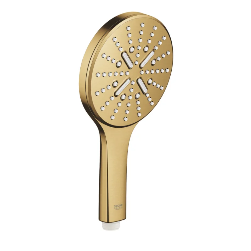 Prix Bas Rainshower Smartactive 130 Douchette à main 3 jets, cool sunrise brossé (26574GN0)