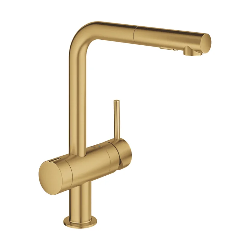 Minta Mitigeur d’évier monocommande 1/2″, or (G31558GN0) Offre Limitée