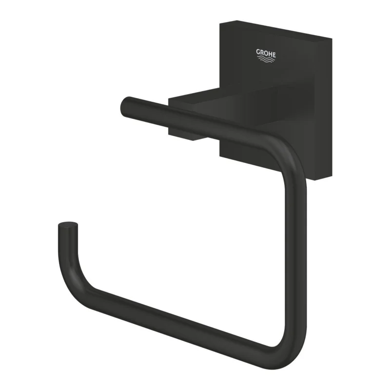 Start Cube porte-papier toilette mural, noir mat (G409782430) Achetez Aujourd'hui