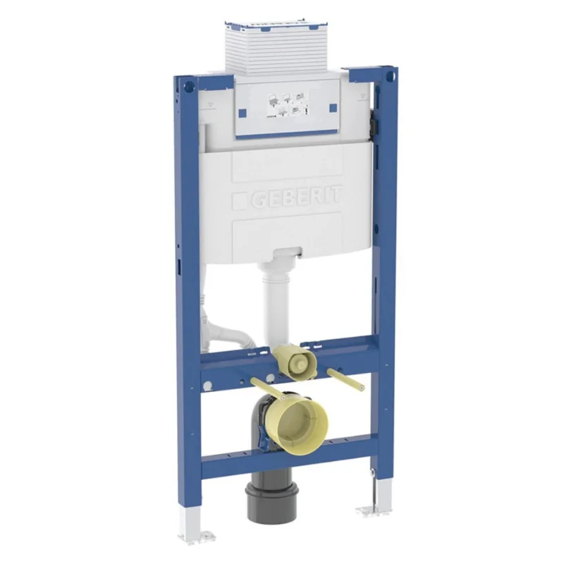 Authentique Duofix bâti-support à encastrer pour WC suspendu, hauteur 98 cm, installation sur cloison légère (111.030.00.2)