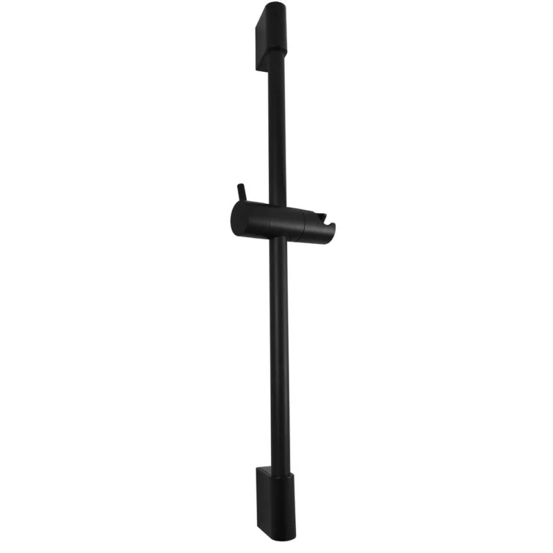 Promotion Saisonnière Barre de douche RAV SLEZÁK avec support de douche, noir mat (PD0015CMAT)