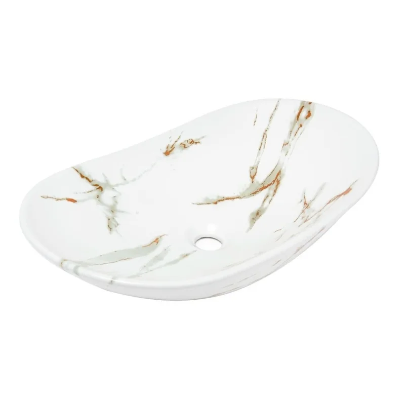 SAT Infinitio 61,5x36 cm marbre blanc mat sans trop-plein (SATINF61536MR) Réduction