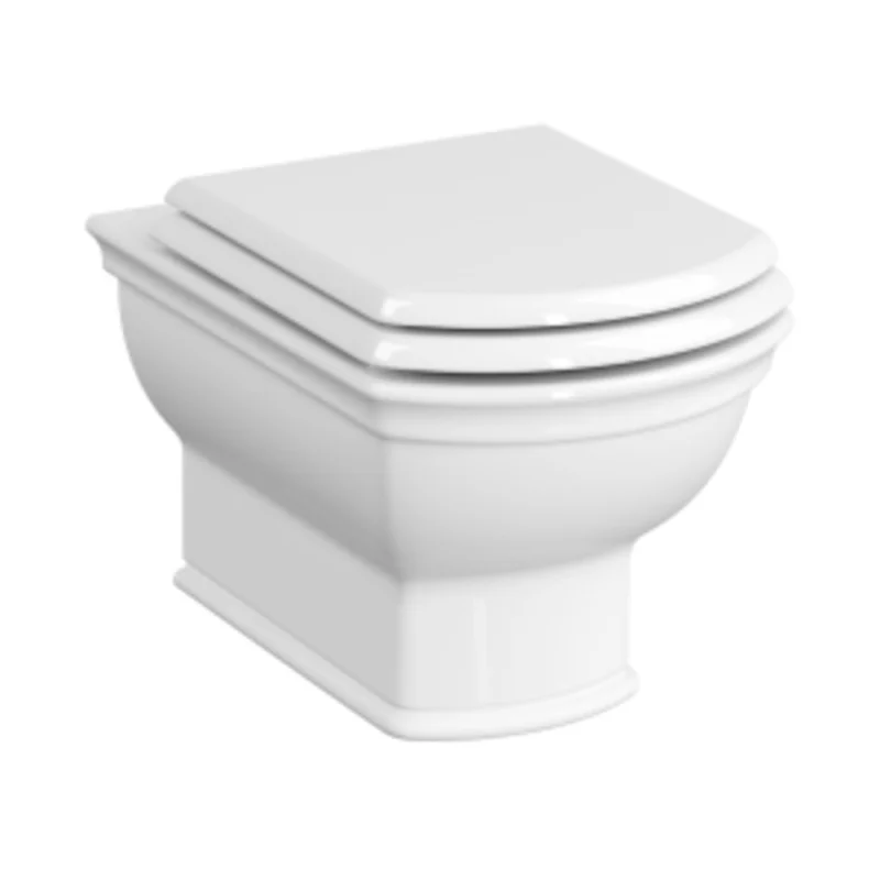 WC suspendu VitrA Valarte déchets arrière 7805-003-0075 Paiement Sécurisé