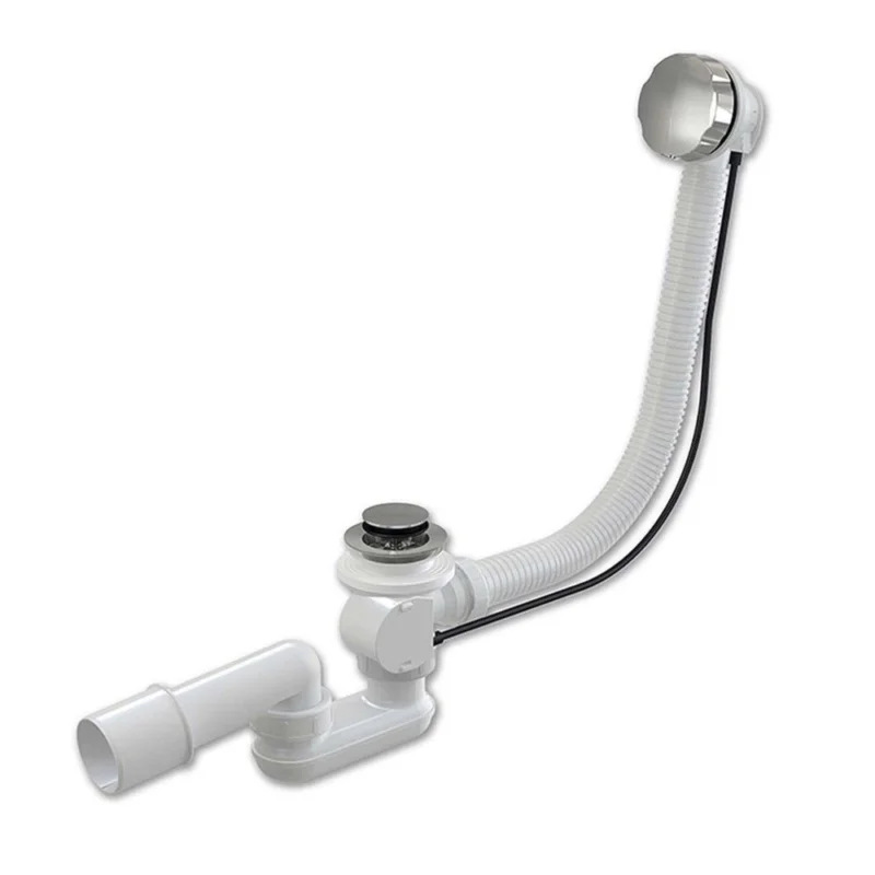 Automatisme de vidage Roth rond, chrome (8100011) Meilleur Prix