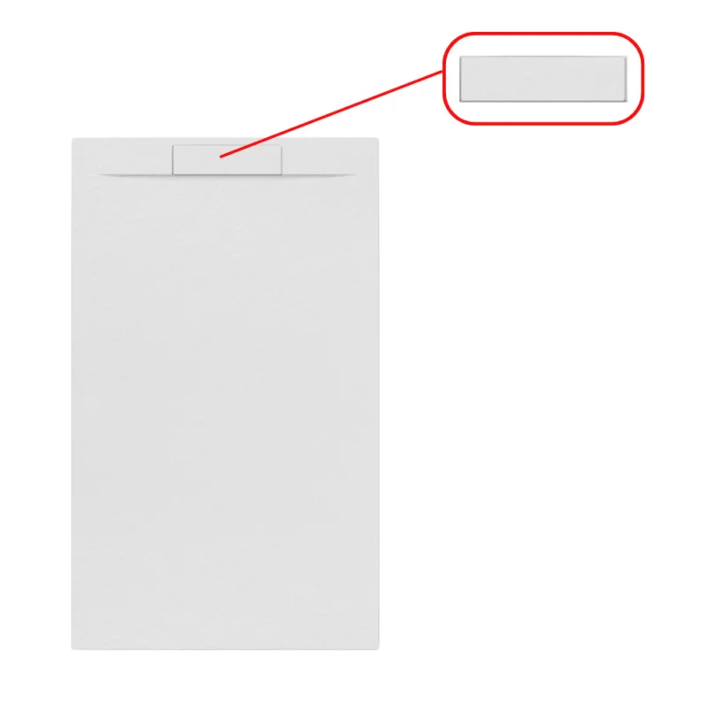 Solde Fusion cache-siphon pour receveur de douche, blanc (SATFUKRYTBL)