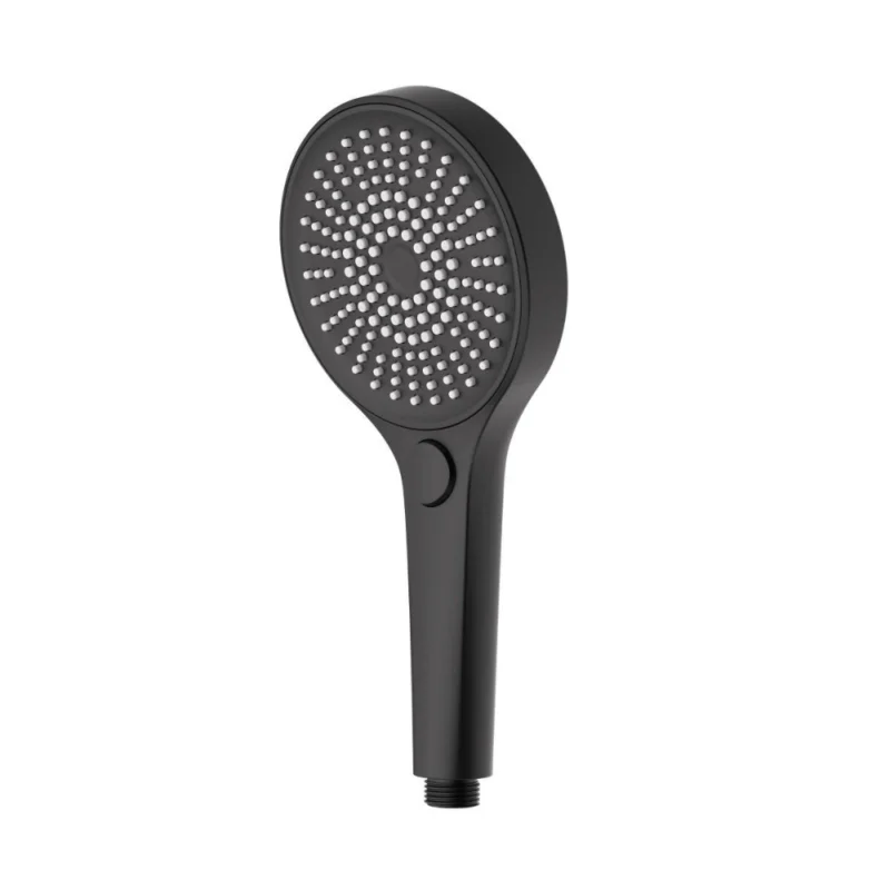Meilleur Choix Douchette à main 3 jets, diamètre 12,5 cm, noir mat (SATBSRS81C)