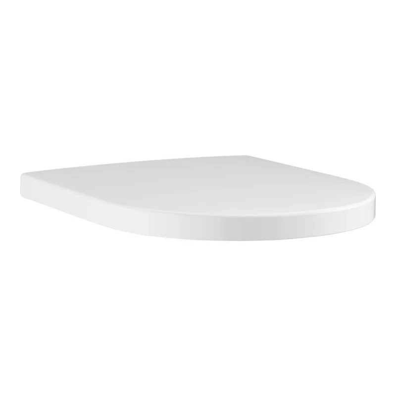 Euro Ceramic siège abattant WC amovible en duroplast avec frein de chute, blanc (102501SH00) Bon Plan