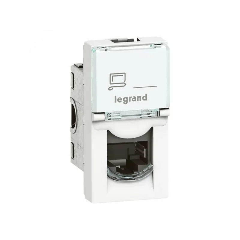 Seulement Aujourd'hui Legrand 076573 Prise RJ45 Mosaic Cat.6A - STP - 1 mod