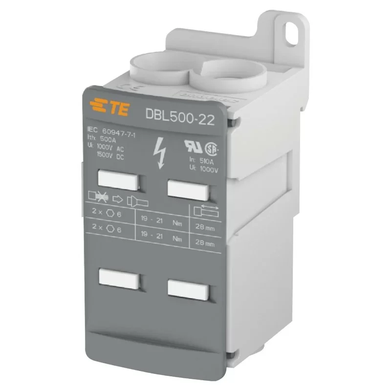 Te connectivity 1SNL850001R0000 Bloc de distribution d‘alimentation 500A Authentique
