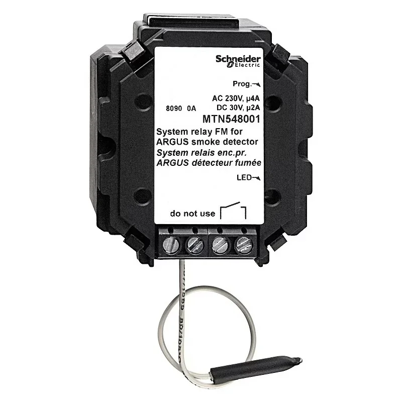 Acheter En Ligne Schneider MTN548001 Relais détecteur de fumée
