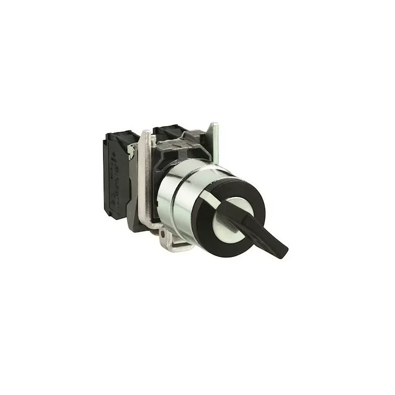 Schneider XB4BG61 Harmony bouton tournant Ø22 - clé Ronis 455 - 2 positions - 1F Prix Choc