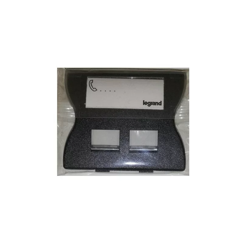 Populaire Legrand 085984 Enjoliveur Sagane Graphimat prise double RJ45