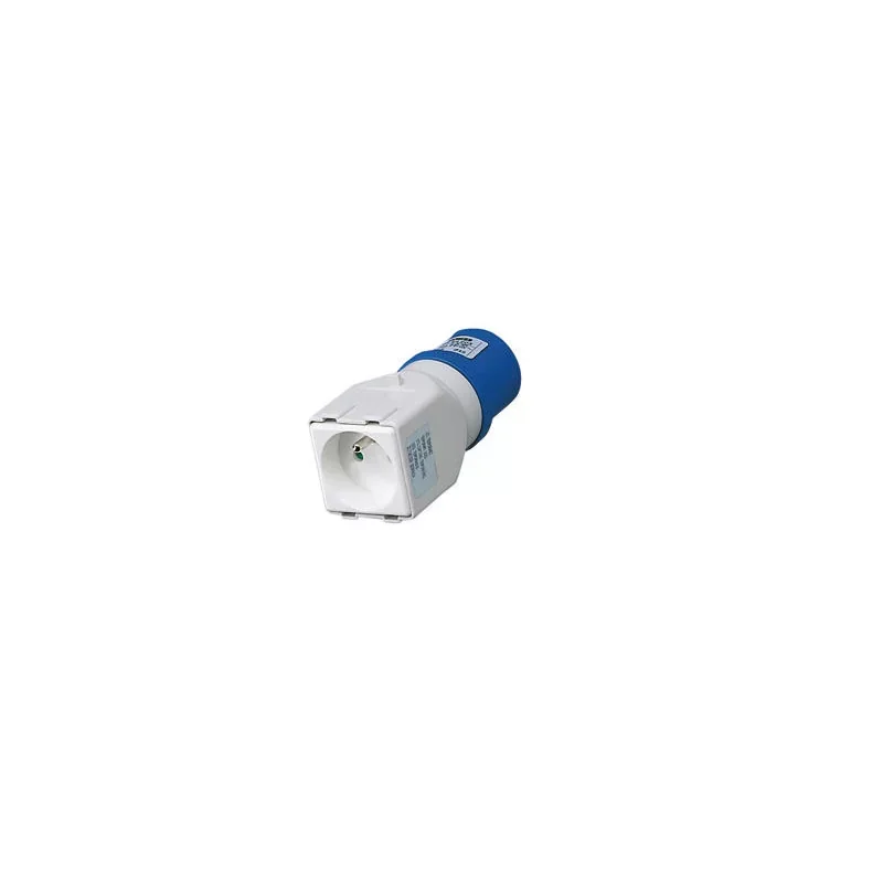 Gewiss GW64203 Adaptateur 2P+T 16A 230V 2X2P+T FRANC Usine Directe