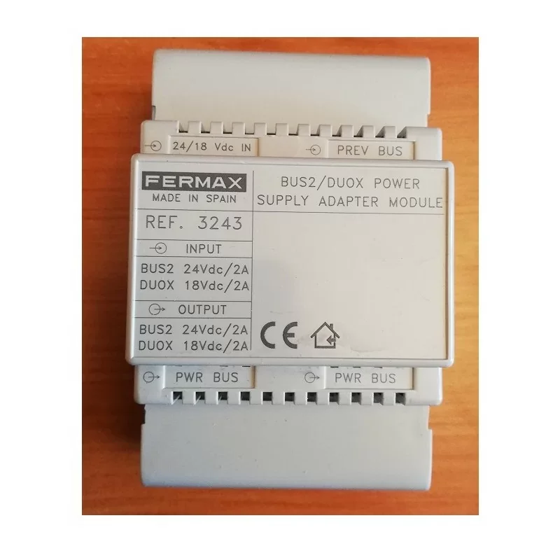 Commande En Gros Fermax 3243 Module adaptateur alimentation 24Vdc Bus2