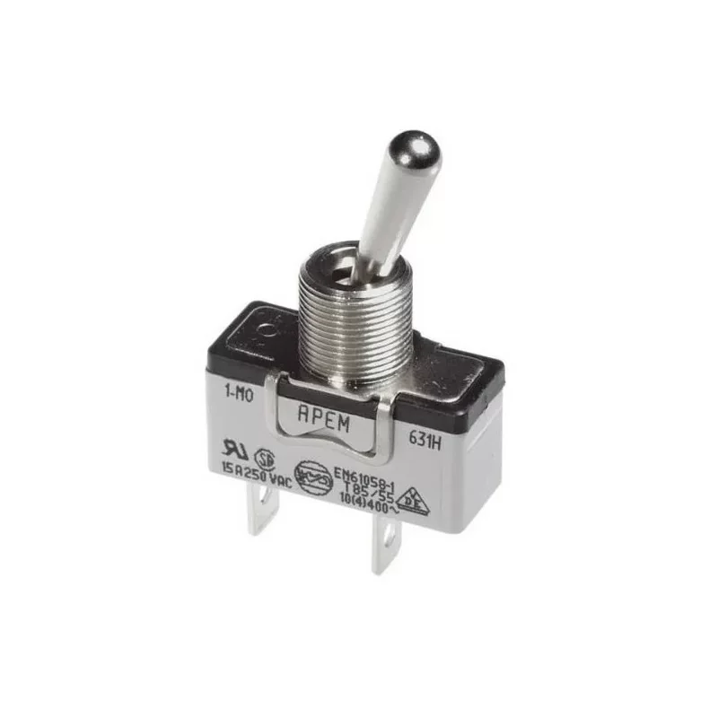 Apem 636H/2 Interrupteur à bascule On-On SPDT Série 600H 15A Produit De Marque