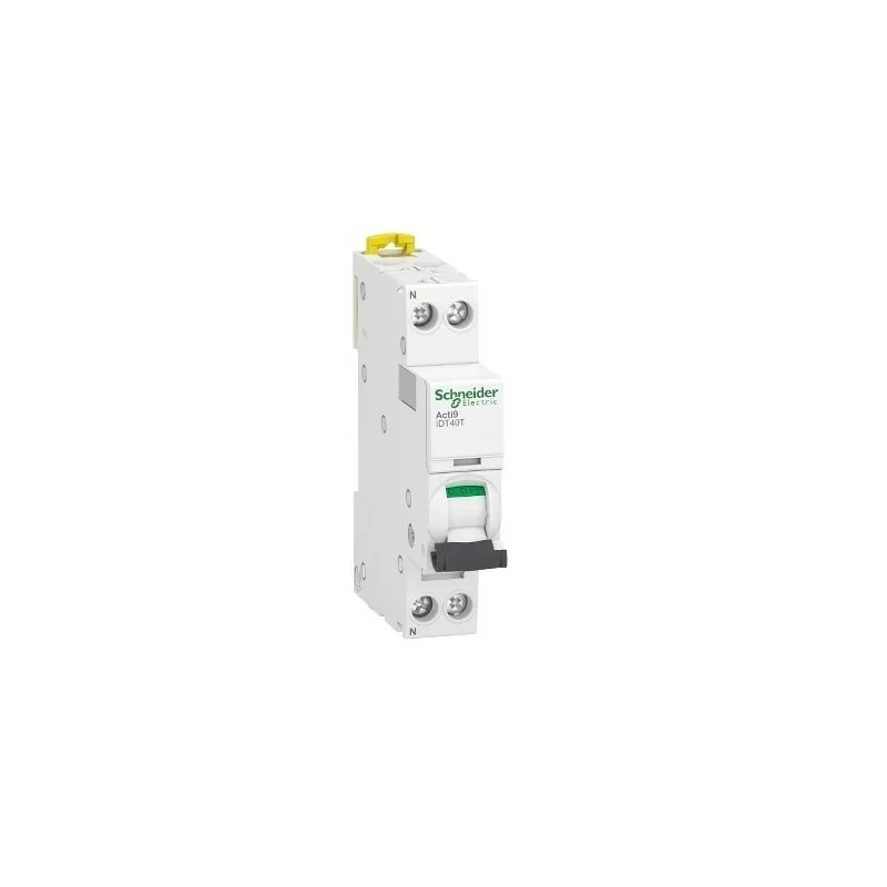 Usine Directe Schneider A9P22602 Disjoncteur 1P+N 2A courbe C Acti9 IDT40T