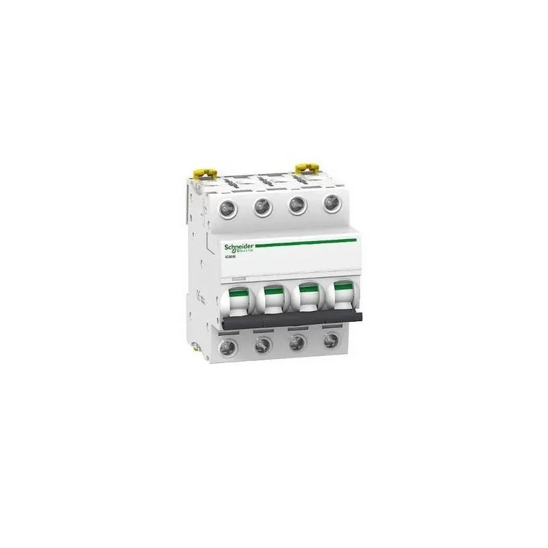 Authentique Schneider A9F75450 Disjoncteur 4P 50A courbe D Acti9 IC60N