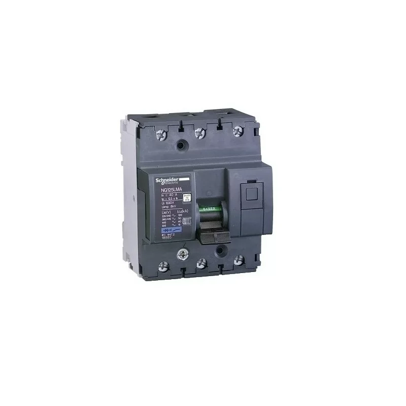 Schneider 18886 Disjoncteur 3P 63A Acti9 NG125LMA Réduction