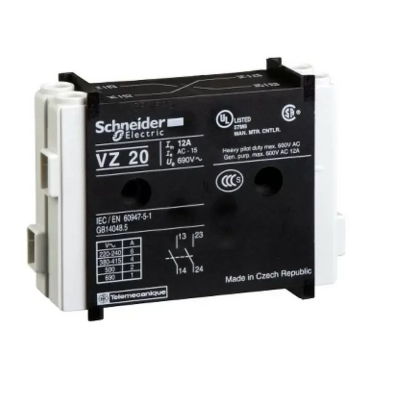 Schneider VZ7 Contact auxiliaire F 0 Prix Bas