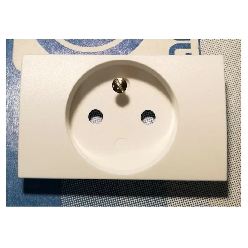 Arnould 65430 Enjoliveur Prise 2P - CLUB Lumière - Blanc Réduction