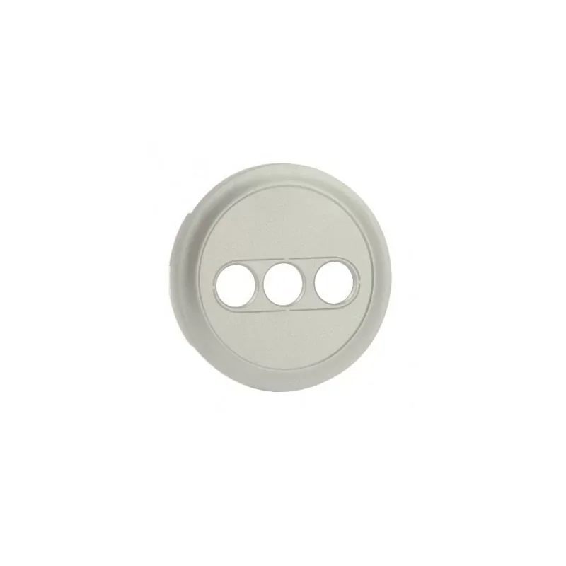 Legrand 068513 Enjoliveur titane céliane - Prise triple audio/video Meilleur Prix