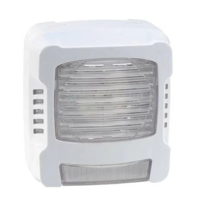 Prix Choc Finsecur ASL0010-001-A Combiné Sirène Flash Radio PMR Blanc