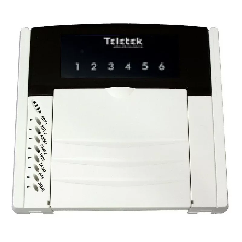 Teletek LED63 Clavier LED commande pour centrale CA62 - 6 zones Promotion Saisonnière