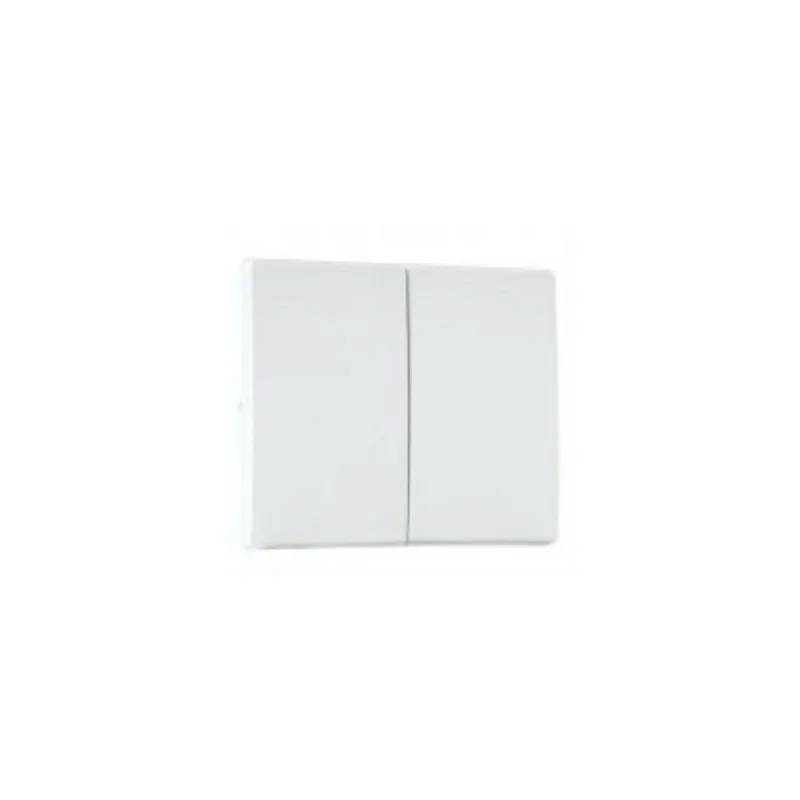 Marque Efapel 70611 TBR Doigt double - Blanc