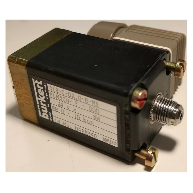 Bürkert 422540 électrovanne 0312 à plongeur 3/2 voies à action directe 24V 8W PN0-10bar Livraison Express